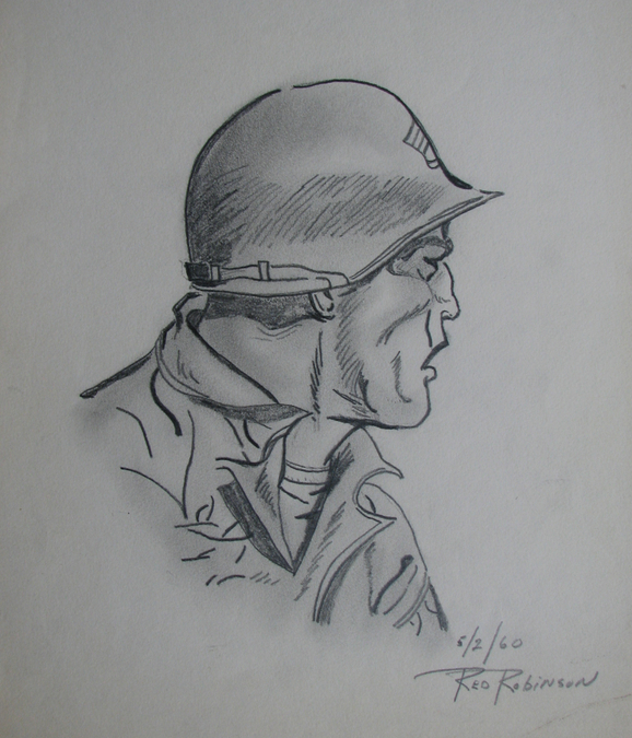 Red Robinson, Army Soldier at Fort Ord California