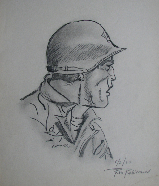 Red Robinson, Army Soldier at Fort Ord California