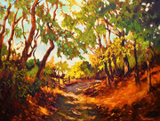 Ann Willsie, Road to Coldstream, 36 x 48 oil on canvas