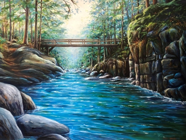 Danyne Johnston, Cypress Falls River 1