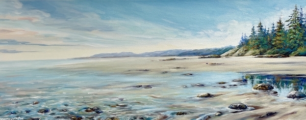 Danyne Johnston, Day at the Beach