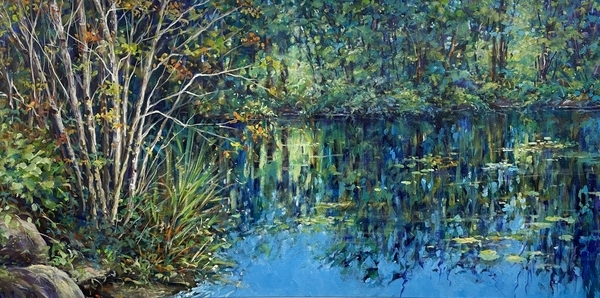 Danyne Johnston, Summer Pond 