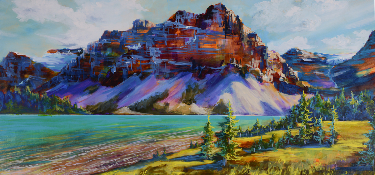 Emily Lozeron,   Bow Lake 26x56