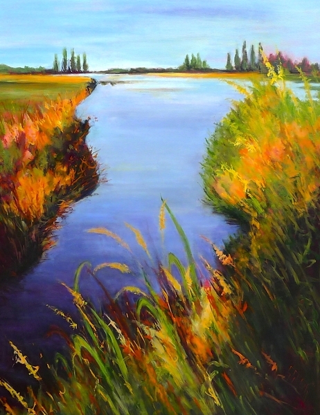 Gabrielle Strauss, Evening at the Fen