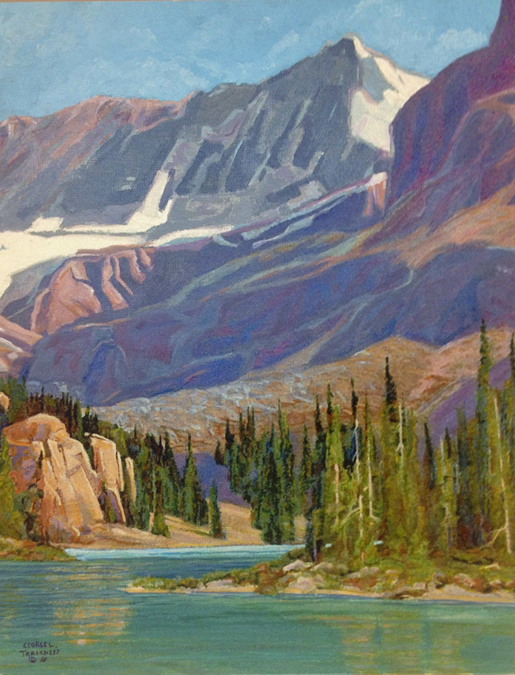 George Traicheff , Light on Lake O'Hara