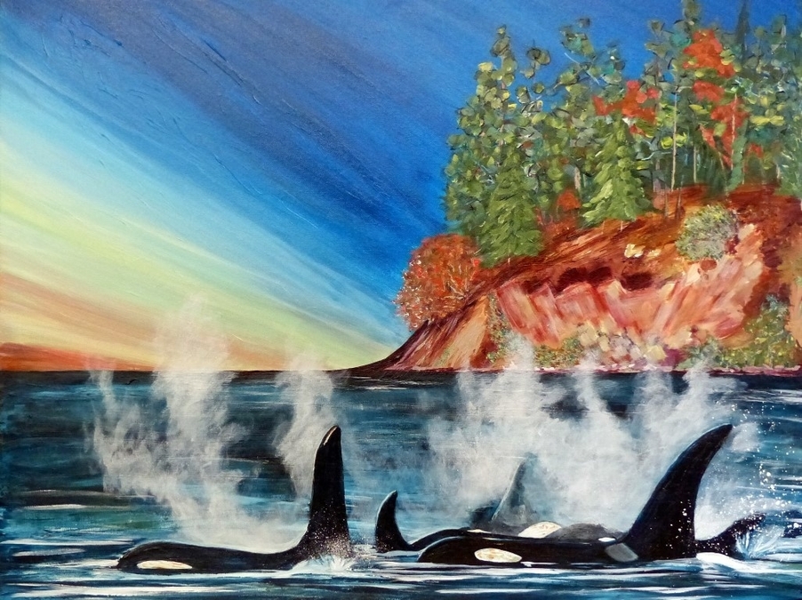 JAN RANKIN,  Spirit of the West   Morning, Sutil Channel  