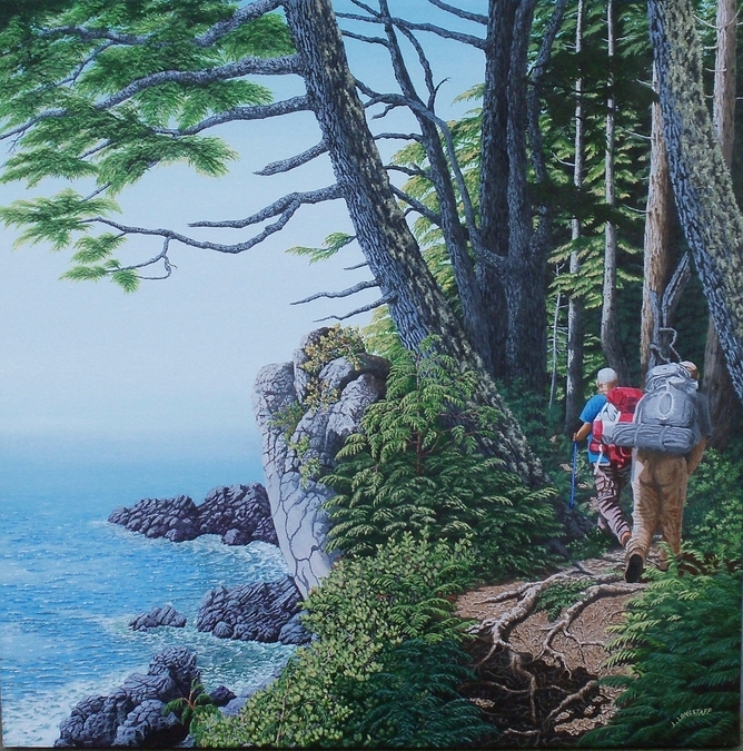 Lyle Longstaff,   High on Juan de Fuca Trail