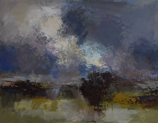 Patricia Falck, Armstrong Road, Oil On Canvas 30 X 40