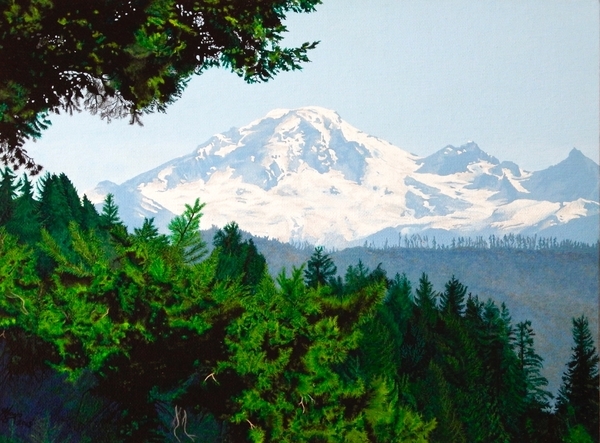 Tony Mayo "Mt. Baker from Cooper's Farm"